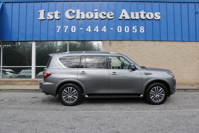 used 2022 Nissan Armada car, priced at $27,999