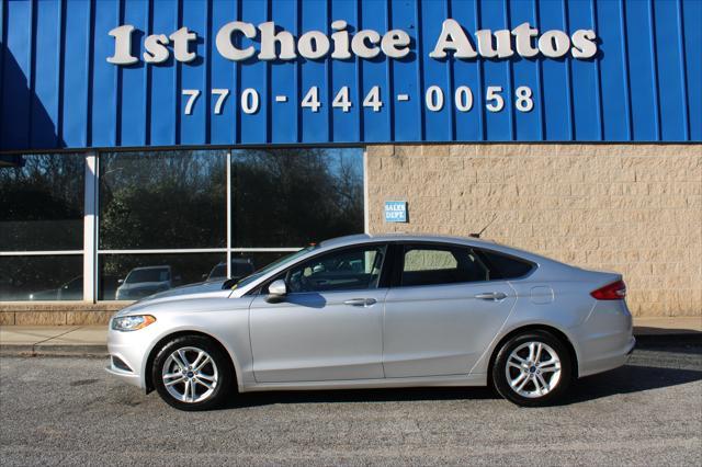 used 2018 Ford Fusion car, priced at $10,999