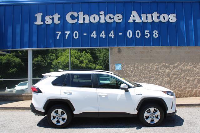 used 2019 Toyota RAV4 Hybrid car, priced at $19,999