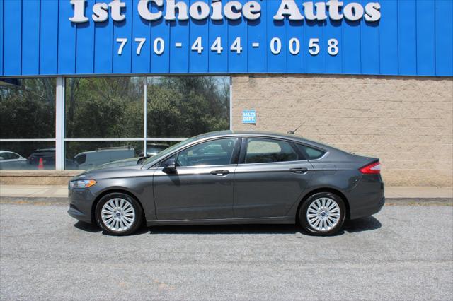 used 2015 Ford Fusion Hybrid car, priced at $15,000