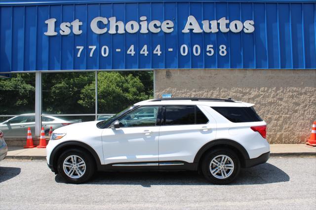 used 2022 Ford Explorer car, priced at $18,999