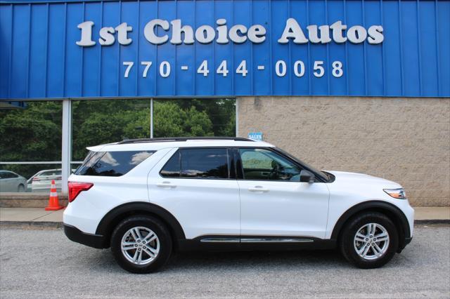 used 2022 Ford Explorer car, priced at $18,999