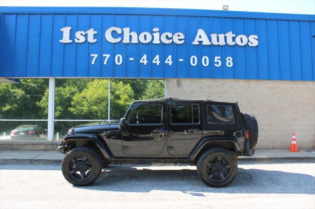 used 2015 Jeep Wrangler Unlimited car, priced at $17,999