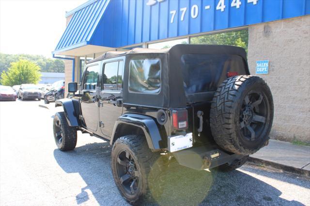 used 2015 Jeep Wrangler Unlimited car, priced at $17,999