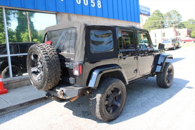 used 2015 Jeep Wrangler Unlimited car, priced at $17,999