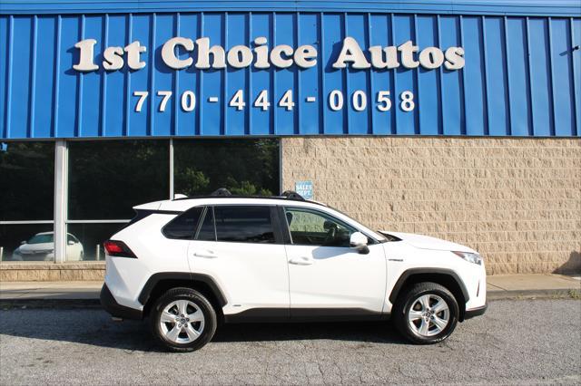 used 2019 Toyota RAV4 Hybrid car, priced at $19,999