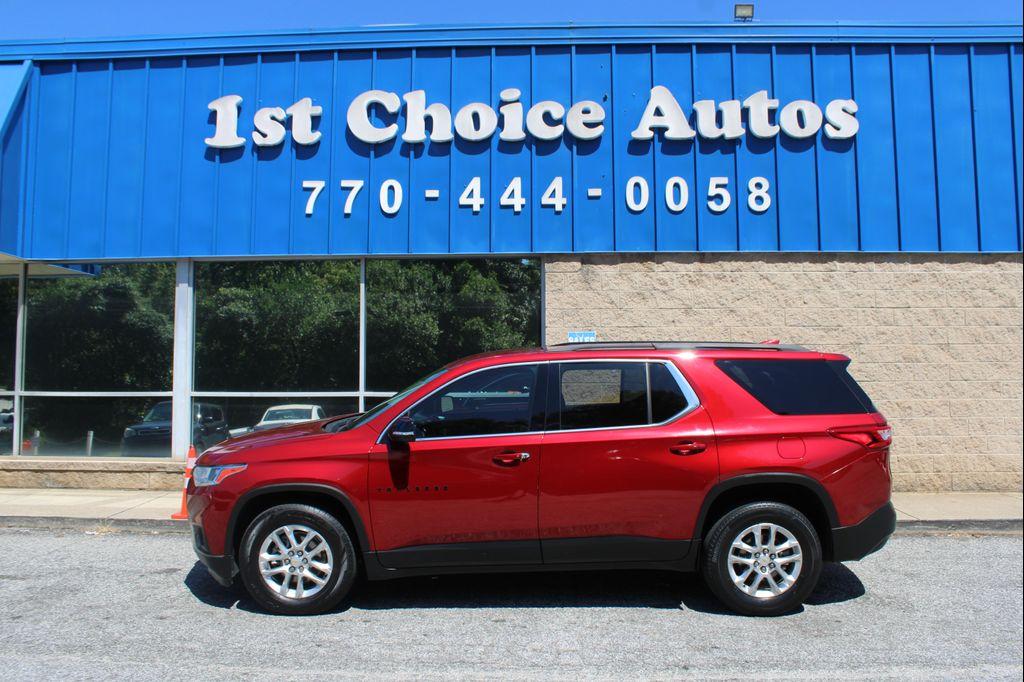 used 2020 Chevrolet Traverse car, priced at $16,999