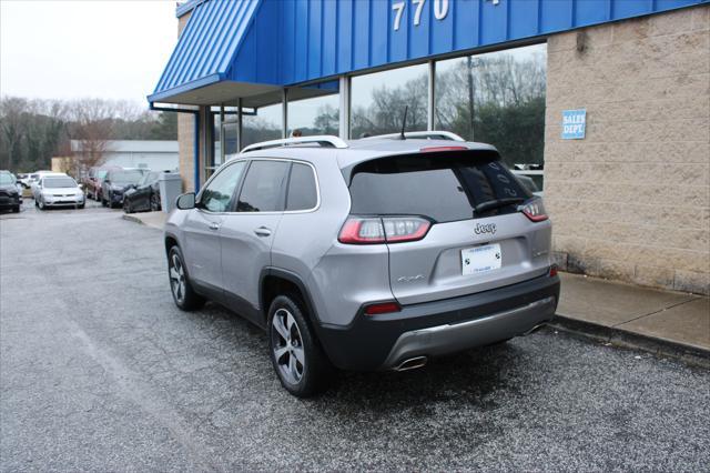 used 2019 Jeep Cherokee car, priced at $12,999