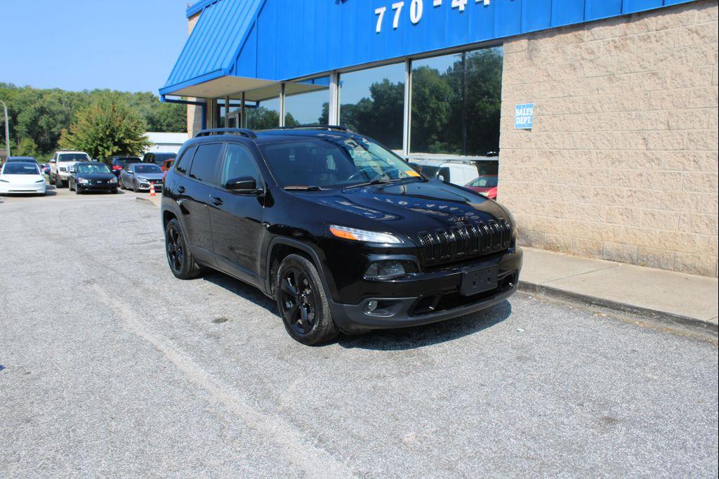 used 2017 Jeep Cherokee car, priced at $9,999