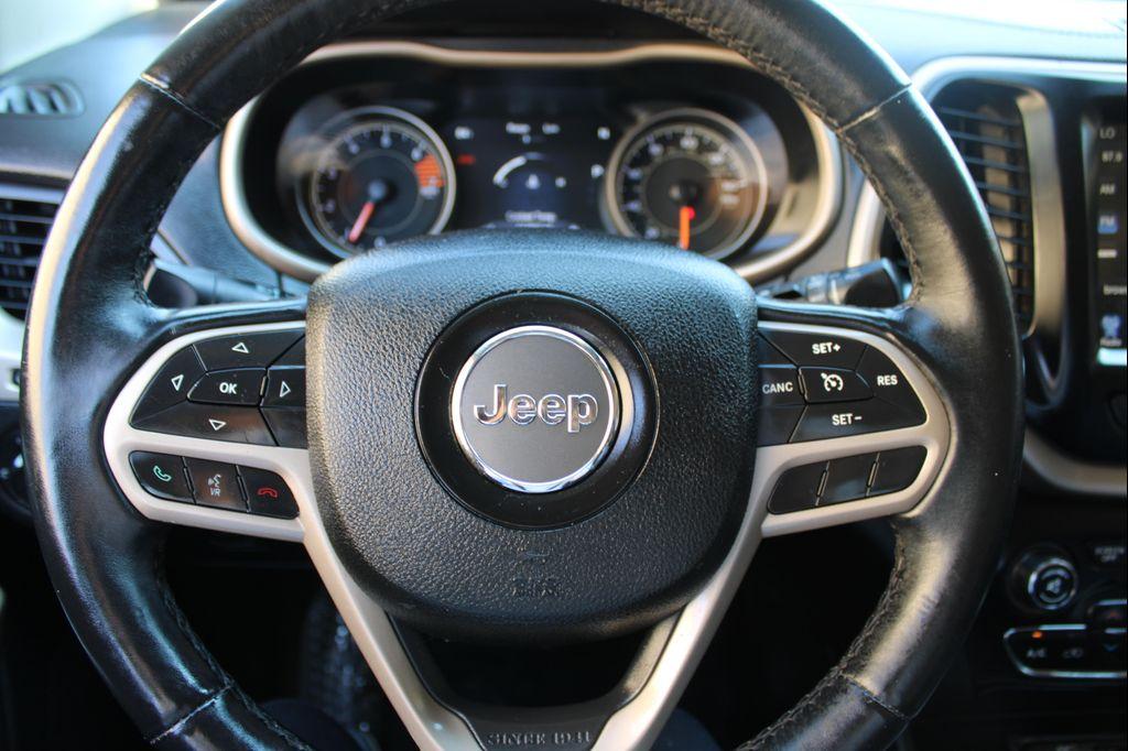 used 2017 Jeep Cherokee car, priced at $9,999