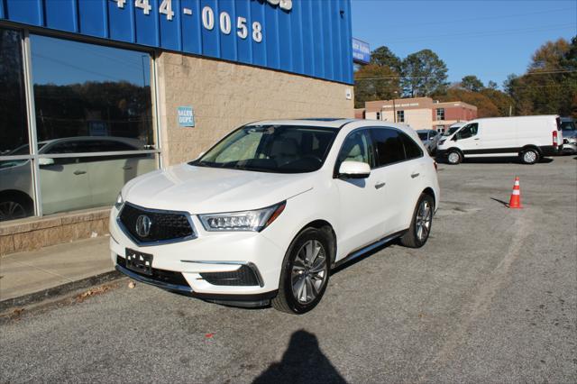 used 2017 Acura MDX car, priced at $19,999