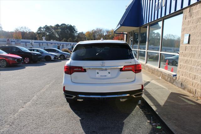 used 2017 Acura MDX car, priced at $19,999