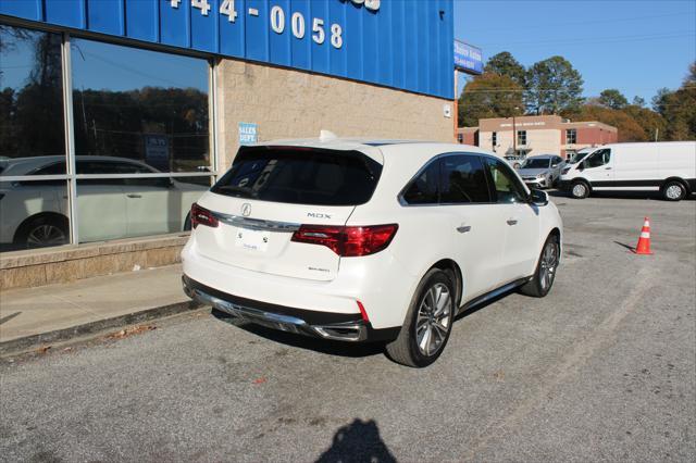 used 2017 Acura MDX car, priced at $19,999