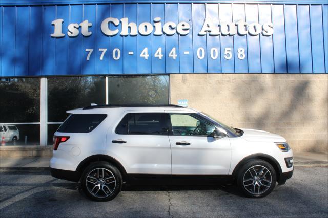 used 2016 Ford Explorer car, priced at $17,500