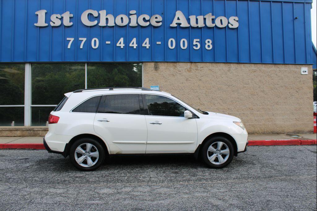 used 2011 Acura MDX car, priced at $4,999