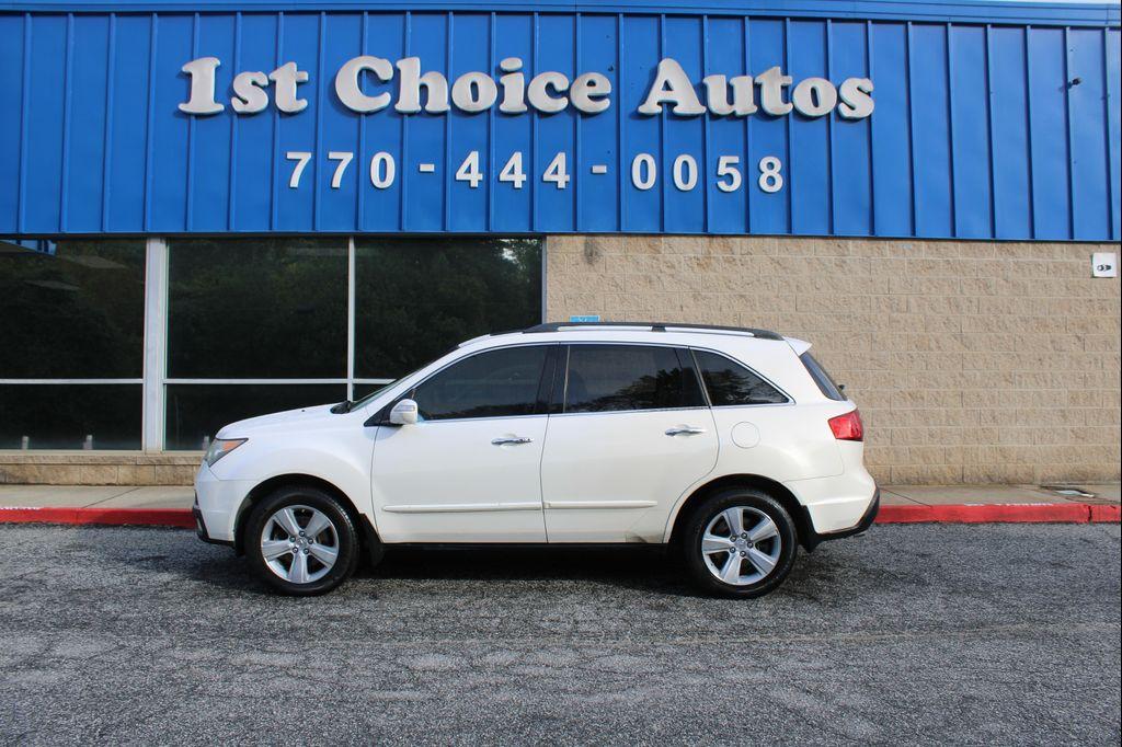 used 2011 Acura MDX car, priced at $4,999