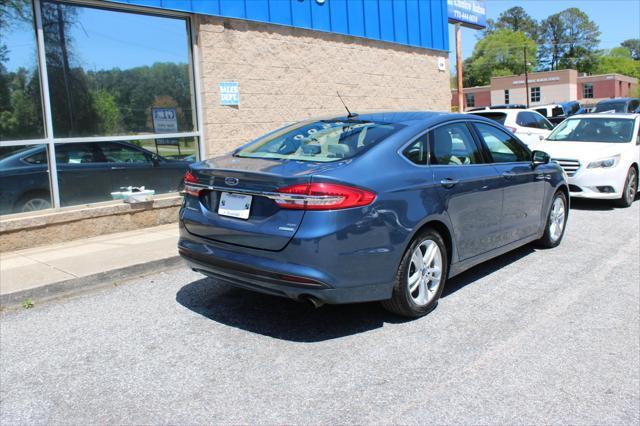 used 2018 Ford Fusion car, priced at $17,999