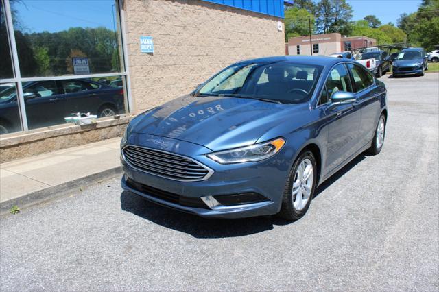 used 2018 Ford Fusion car, priced at $17,999