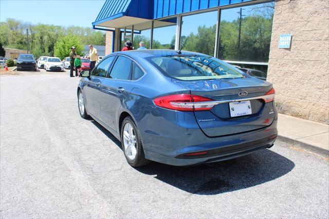 used 2018 Ford Fusion car, priced at $17,999