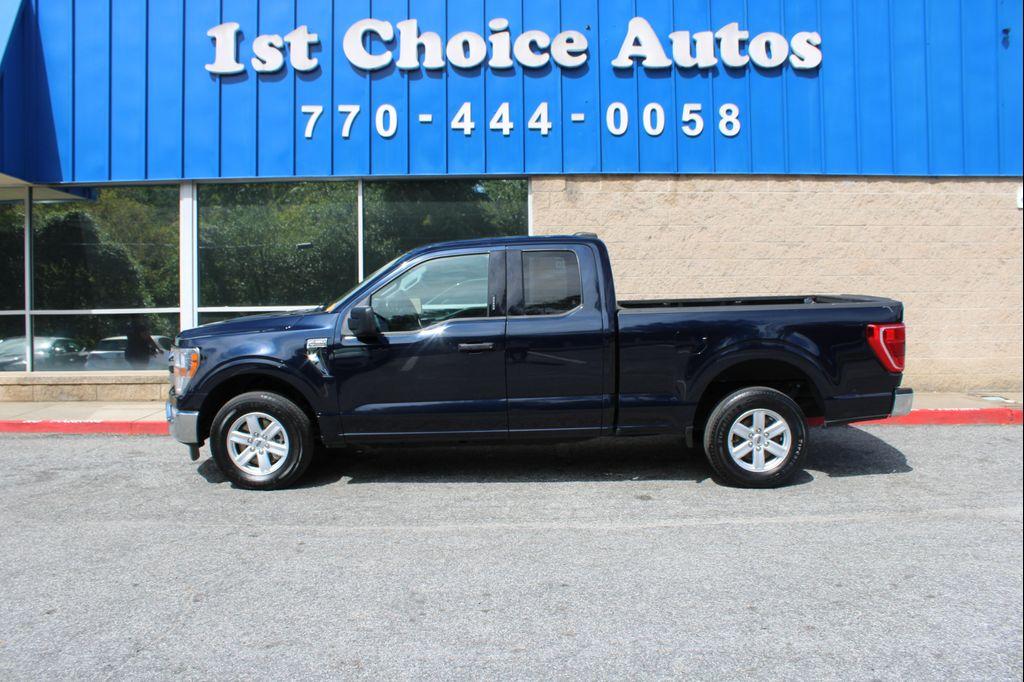 used 2022 Ford F-150 car, priced at $17,999