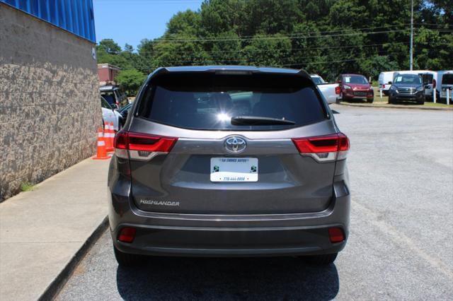 used 2017 Toyota Highlander car, priced at $18,999