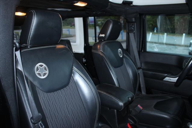 used 2014 Jeep Wrangler Unlimited car, priced at $15,999