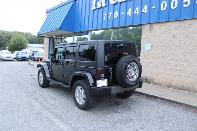 used 2014 Jeep Wrangler Unlimited car, priced at $15,999