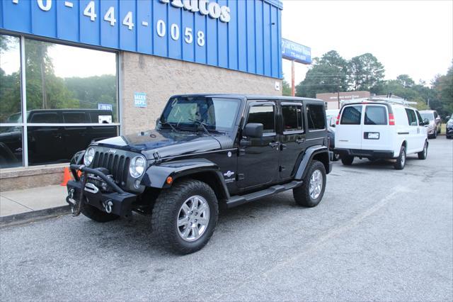 used 2014 Jeep Wrangler Unlimited car, priced at $15,999