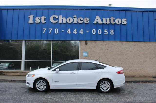 used 2016 Ford Fusion Hybrid car, priced at $8,999