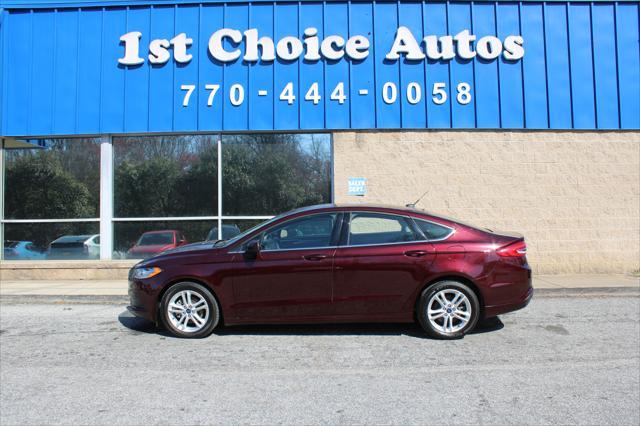 used 2018 Ford Fusion car, priced at $10,999