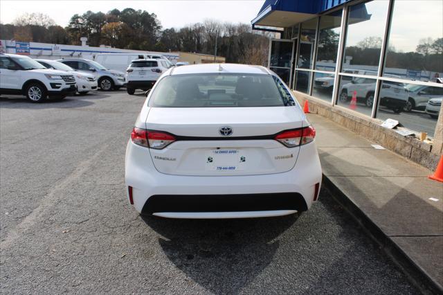 used 2021 Toyota Corolla Hybrid car, priced at $13,999