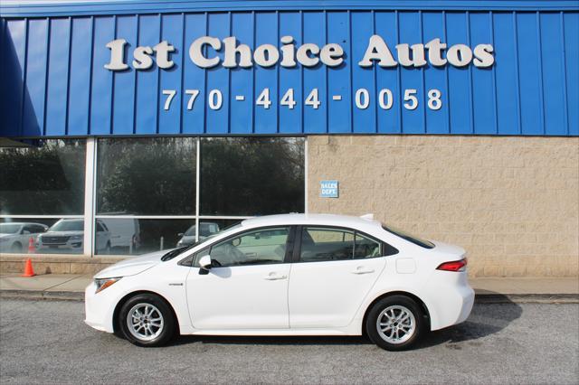 used 2021 Toyota Corolla Hybrid car, priced at $13,999