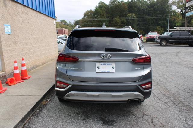 used 2019 Hyundai Santa Fe car, priced at $14,999