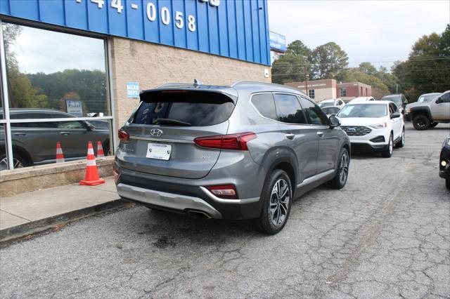 used 2019 Hyundai Santa Fe car, priced at $14,999