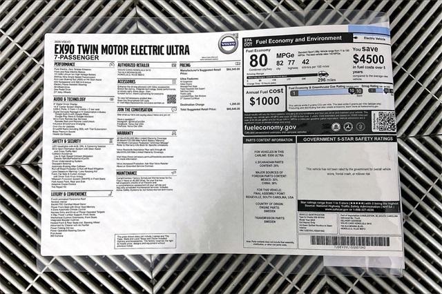 new 2025 Volvo EX90 car