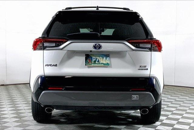 used 2021 Toyota RAV4 Hybrid car, priced at $33,795