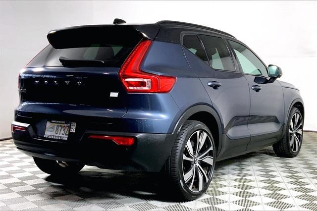 used 2022 Volvo XC40 Recharge Pure Electric car, priced at $36,995