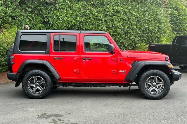 used 2018 Jeep Wrangler Unlimited car