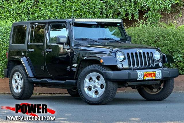 used 2015 Jeep Wrangler Unlimited car, priced at $20,995