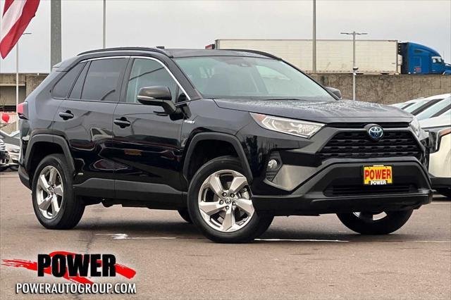 used 2021 Toyota RAV4 Hybrid car, priced at $33,490