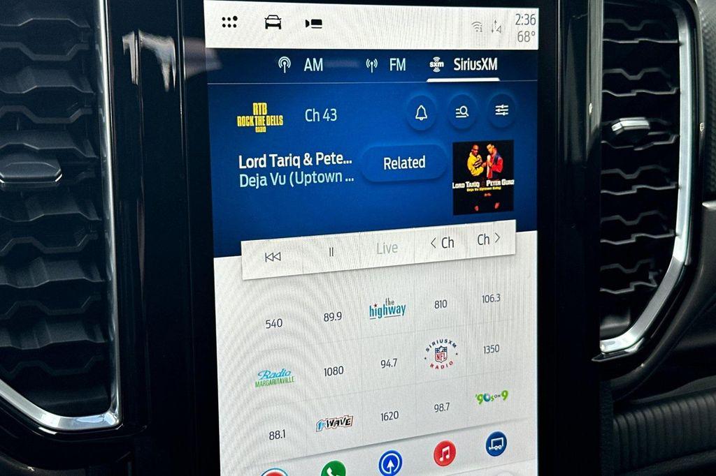 new 2025 Ford Ranger car, priced at $42,255