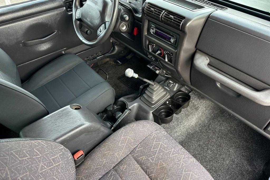 used 2002 Jeep Wrangler car, priced at $9,000