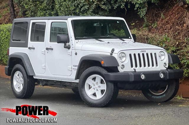 used 2018 Jeep Wrangler JK Unlimited car, priced at $26,995