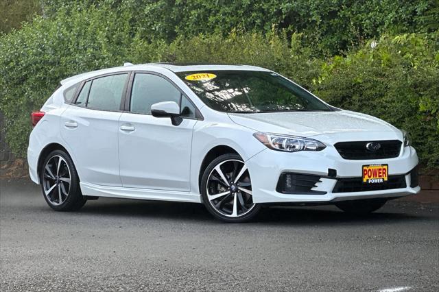used 2021 Subaru Impreza car, priced at $21,995