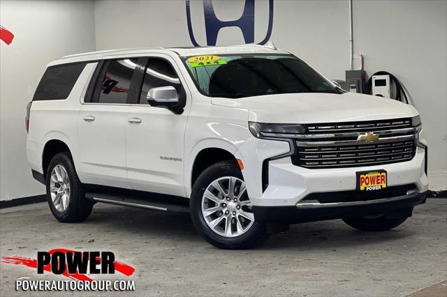 used 2021 Chevrolet Suburban car, priced at $52,995