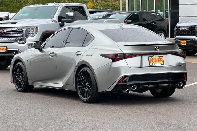 used 2023 Lexus IS 500 car, priced at $55,490