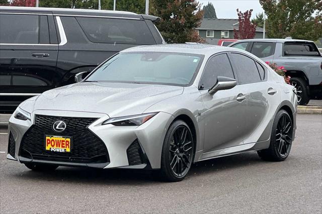 used 2023 Lexus IS 500 car, priced at $55,490