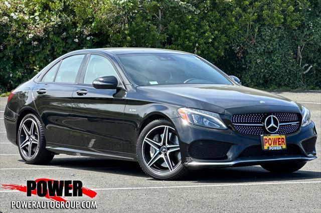 used 2017 Mercedes-Benz AMG C 43 car, priced at $24,987