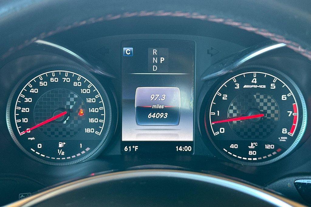 used 2017 Mercedes-Benz AMG C 43 car, priced at $25,000