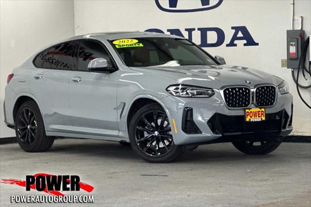 used 2022 BMW X4 car, priced at $37,995